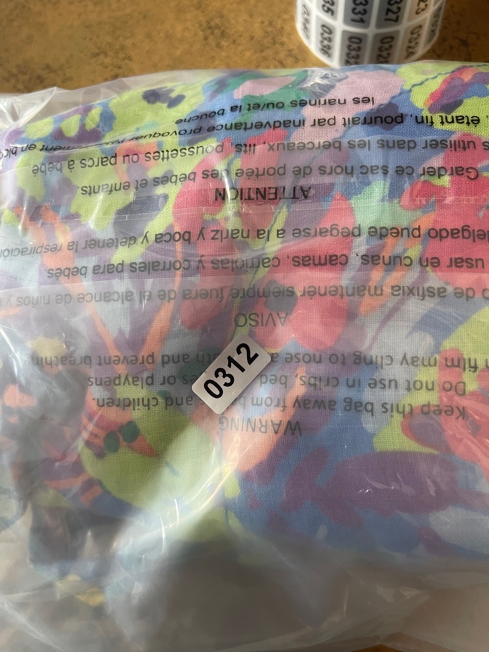 Colorful Abstract Print Mini Dress - Picture 9 of 9